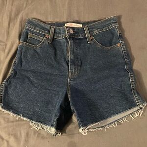 Signature by Levi Strauss Dark Blue Jean Shorts